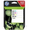 HP HP 364 CMYK Ink Cartridge Combo 4-Pack, N9J73AE /náhrada za J3M82AE/ N9J73AE HP HP 364 CMYK Ink Cartridge Combo 4-Pack, N9J73AE /náhrada za J3M82AE/ N9J73AE