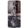 Gumený kryt DRAWING na Xiaomi Redmi Note 9 - Cat Tiger Gumený kryt DRAWING na Xiaomi Redmi Note 9 - Cat Tiger