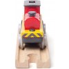 Bigjigs Rail Elektrická lokomotíva Červený silák Bigjigs Rail Elektrická lokomotíva Červený silák