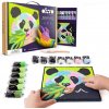 Wiky kreativita OKTO maľovanie samotvrdnúcou hmotou 30x30cm Panda 034361 Wiky kreativita OKTO maľovanie samotvrdnúcou hmotou 30x30cm Panda 034361