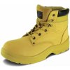 DEDRA-EXIM Safety shoes T5 nubuck S3 SRC BH9T5K topánky žltá