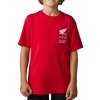 Dětské tričko Fox Youth X Honda Ss Tee - Flame Red vel. YM Dětské tričko Fox Youth X Honda Ss Tee - Flame Red vel. YM