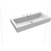 Umývadlo Kaldewei Puro 3165 90x46 cm alpská biela tri otvory pre batériu 901506033001 Umývadlo Kaldewei Puro 3165 90x46 cm alpská biela tri otvory pre batériu 901506033001