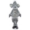 Dekorácia MagicHome Vianoce, Myšiak s čiapkou, 57 cm Dekorácia MagicHome Vianoce, Myšiak s čiapkou, 57 cm