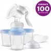Philips AVENT Odsávačka materského mlieka manuálna s VIA systémom Philips AVENT Odsávačka materského mlieka manuálna s VIA systémom