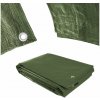 Procraft plachta nepremokavá s okami 4 x 4 m 120 g/m² zelená PCR3967