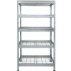 Majster Regál Kovové regály BULLRACK RIVET PRO 200x120x45 oceľová mriežka 5 úrovní pozinkovaná, Zinok Majster Regál Kovové regály BULLRACK RIVET PRO 200x120x45 oceľová mriežka 5 úrovní pozinkovaná, Zinok