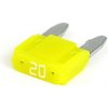 Mini poistka s LED indikátorom. Žltá, 20 A Mini poistka s LED indikátorom. Žltá, 20 A