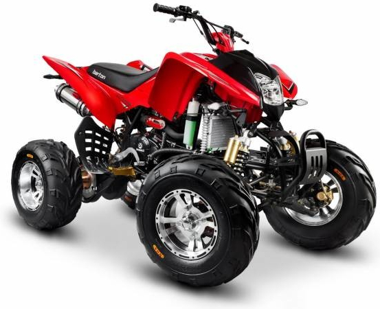 Sunway - ATV MONSTER 200cc Barton Motors - Manual - Červená