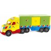 Magic Truck Basic kontajner s výsuvnými dverami a otváracou klapkou 36311 Wader Magic Truck Basic kontajner s výsuvnými dverami a otváracou klapkou 36311 Wader