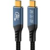 PremiumCord USB4™ Version2.0 80Gbps 16K@60Hz 240W Thunderbolt 3 a 4 kabel 1,2m PremiumCord USB4™ Version2.0 80Gbps 16K@60Hz 240W Thunderbolt 3 a 4 kabel 1,2m