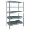 Skrutkovaný regál Biedrax 50 x 100 x 250 cm, pozinkovaný - 5 políc Skrutkovaný regál Biedrax 50 x 100 x 250 cm, pozinkovaný - 5 políc