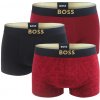 Boss cotton stretch black & red wine / dragon edition