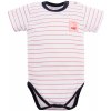 Eevi Body s krátkym rukávom STATKI prúžky dievča