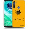 Picasee silikónový prehľadný obal pre Motorola Moto G8 - I am fine Picasee silikónový prehľadný obal pre Motorola Moto G8 - I am fine