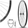 Nexelo Supreme Predné 700C Cestné kolo zapletené Nexelo Supreme Predné 700C Cestné kolo zapletené