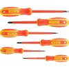 Sada skrutkovačov Strend Pro SD0118, VDE 6 dielna, ploché + Phillips, elektrikárska, 1000V Sada skrutkovačov Strend Pro SD0118, VDE 6 dielna, ploché + Phillips, elektrikárska, 1000V