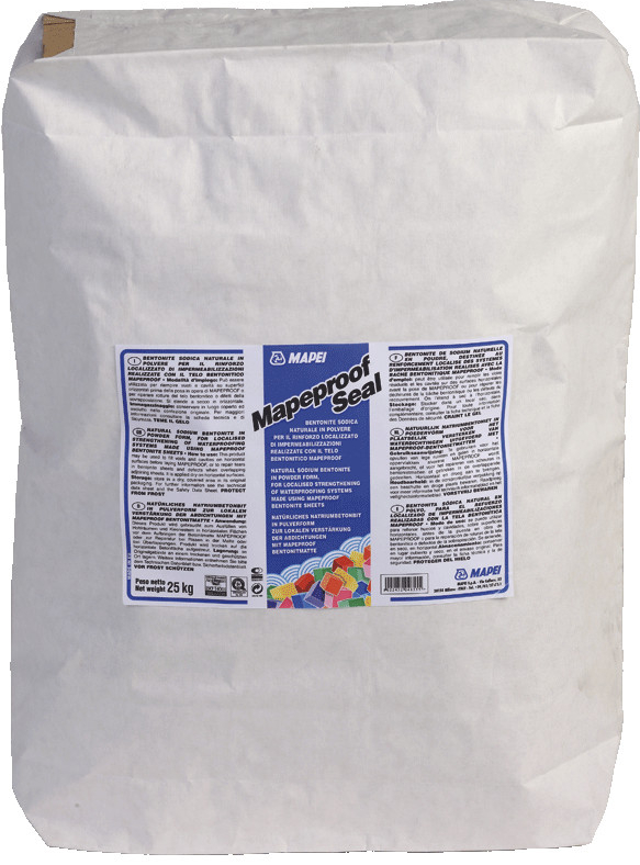 Mapei MAPEPROOF SEAL Prírodný bentonit sodný s obsahom montmorilonitu 25 kg