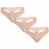 Under Armour Dámske tangá Pure Stretch NS Thong 3Pack Brown Under Armour Dámske tangá Pure Stretch NS Thong 3Pack Brown
