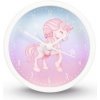 Hama Magical Unicorn, dětský budík, jednorožec, tichý chod