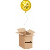 HeliumKing Balónový box 30tka zlatý