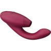 Womanizer Duo 2 - 2v1 vibrátor na bod G a klitoris - červený Womanizer Duo 2 - 2v1 vibrátor na bod G a klitoris - červený