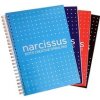 Narcissus Zošit bodkovaný A5, 60 listov - špirálová väzba Narcissus Zošit bodkovaný A5, 60 listov - špirálová väzba