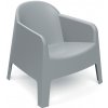 Lazy Momo Stolička - kreslo MILANE 745x730x735 mm Farba: AGATE šedá Lazy Momo Stolička - kreslo MILANE 745x730x735 mm Farba: AGATE šedá