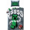 Halantex bavlna obliečky Minecraft motív Creeper 70x90 140x200