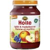 Holle Detská bio výživa (príkrm) jablko a čučoriedky od 5. mesiaca 190g Holle Detská bio výživa (príkrm) jablko a čučoriedky od 5. mesiaca 190g
