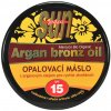 VIVACO Opalovací máslo s BIO arganovým olejem SPF 15 SUN VITAL 200 ml