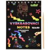 Wiky Vyškrabovací notes A5, 10 listov Wiky Vyškrabovací notes A5, 10 listov