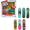 Tech Deck Fingerboard 6 Ks S Príslušenstvom Solid Tech Deck Fingerboard 6 Ks S Príslušenstvom Solid