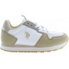 Detská športová obuv US Polo béžová biela | kaki 36 US Polo Assn 8055197350348 Detská športová obuv US Polo béžová biela | kaki 36 US Polo Assn 8055197350348