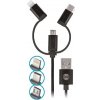 Forever DATAPIP5-MICBKK 3v1 USB microUSB/UCB-C/lightning, 1m Forever DATAPIP5-MICBKK 3v1 USB microUSB/UCB-C/lightning, 1m
