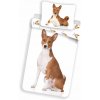 Jerry Fabrics Obliečky Basenji Bavlna 140x200 70x90