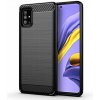 Púzdro Forcell CARBON Case Samsung Galaxy A71 5G čierne