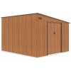 Letoss Záhradný domček na náradie JASPER 279x321x203cm, dub/hnedý Letoss Záhradný domček na náradie JASPER 279x321x203cm, dub/hnedý