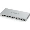Zyxel XGS1210-12 12-portový gigabitový webovo riadený prepínač, 8x gigabitový RJ45, 2x 2,5GbE RJ45, 2x SFP+ Zyxel XGS1210-12 12-portový gigabitový webovo riadený prepínač, 8x gigabitový RJ45, 2x 2,5GbE RJ45, 2x SFP+