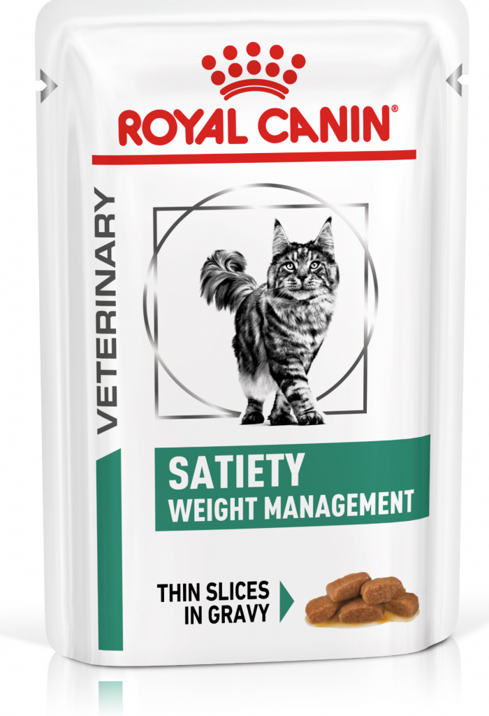 Royal Canin Veterinary Health Nutrition Cat SATIETY Pouch 85 g