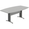 OFFICE PRO s.r.o. HOBIS kancelársky stôl jednací tvarový - CJ 200, sivá OFFICE PRO s.r.o. HOBIS kancelársky stôl jednací tvarový - CJ 200, sivá