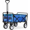 ModernHome Skladací záhradný vozík modrý ModernHome Skladací záhradný vozík modrý