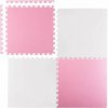 Pepita Veľká Prémiová Puzzle Podložka 120x120cm (4ks 60x60cm) - ružová-biela Pepita Pepita Veľká Prémiová Puzzle Podložka 120x120cm (4ks 60x60cm) - ružová-biela Pepita