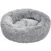 APT Okrúhly vystužený pelech pre domácich miláčikov 50 cm, vysoký chlp, sivá APT Okrúhly vystužený pelech pre domácich miláčikov 50 cm, vysoký chlp, sivá