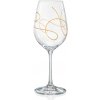 Crystalex pohár na biele víno Viola String Zlatý pantograf 350 ml 2 KS Crystalex pohár na biele víno Viola String Zlatý pantograf 350 ml 2 KS