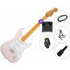 Fender Squier Classic Vibe 50s Stratocaster MN SET 2 White Blonde Elektrická gitara Fender Squier Classic Vibe 50s Stratocaster MN SET 2 White Blonde Elektrická gitara