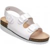 SANTÉ N/31/10/H/K BIELA / Dámske zdravotné sandále - biela 39 SANTÉ N/31/10/H/K BIELA / Dámske zdravotné sandále - biela 39