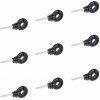 VNT electronics s.r.o. Kruhový izolátor so skrutkou pre elektrický ohradník, vodiče do 12 mm - 100 ks