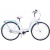 KOZBIKE Mestský bicykel K21 3 prevodový Bielo modrý 26 KOZBIKE Mestský bicykel K21 3 prevodový Bielo modrý 26