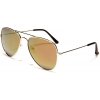 POLARIZED UNISEX AVIATOR slnečné zrkadlové okuliare Zlaté-Oranžové POLARIZED UNISEX AVIATOR slnečné zrkadlové okuliare Zlaté-Oranžové